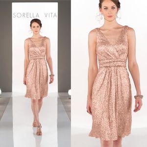 Sorella Vita MetallicStyle8685 Cocktail bridesmaid
